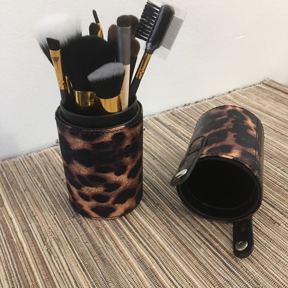 Travel Makeup Brush Case